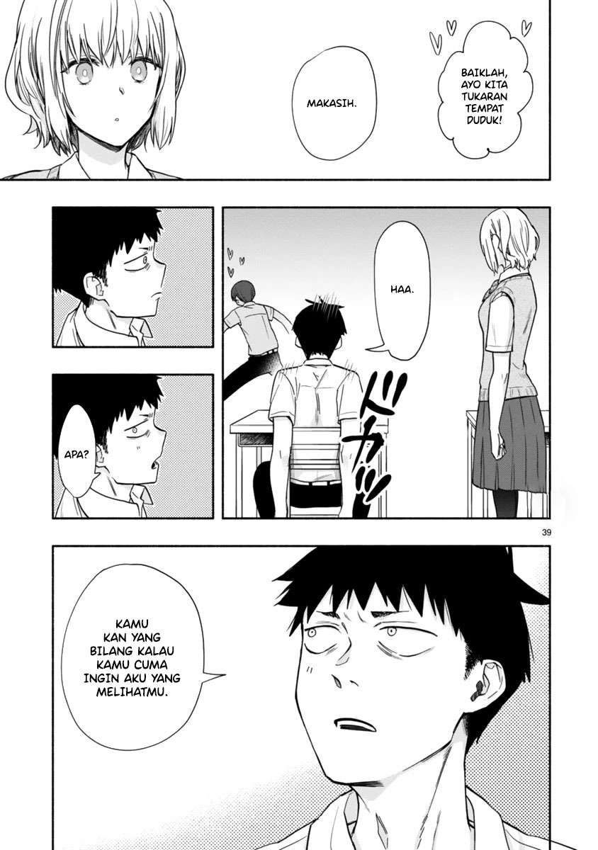 Miseru, Mitsumeru, Futari Dake Chapter 06 end page 21